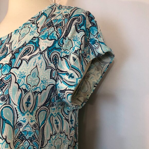 Calida Switzerland Capri Pajamas Set Size 2 Boho Floral Eco Soft Wicking Fabric - Picture 6 of 16